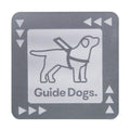 Guide Dogs Silver Etched Coaster