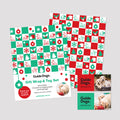Green Red Christmas Wrap and Tag