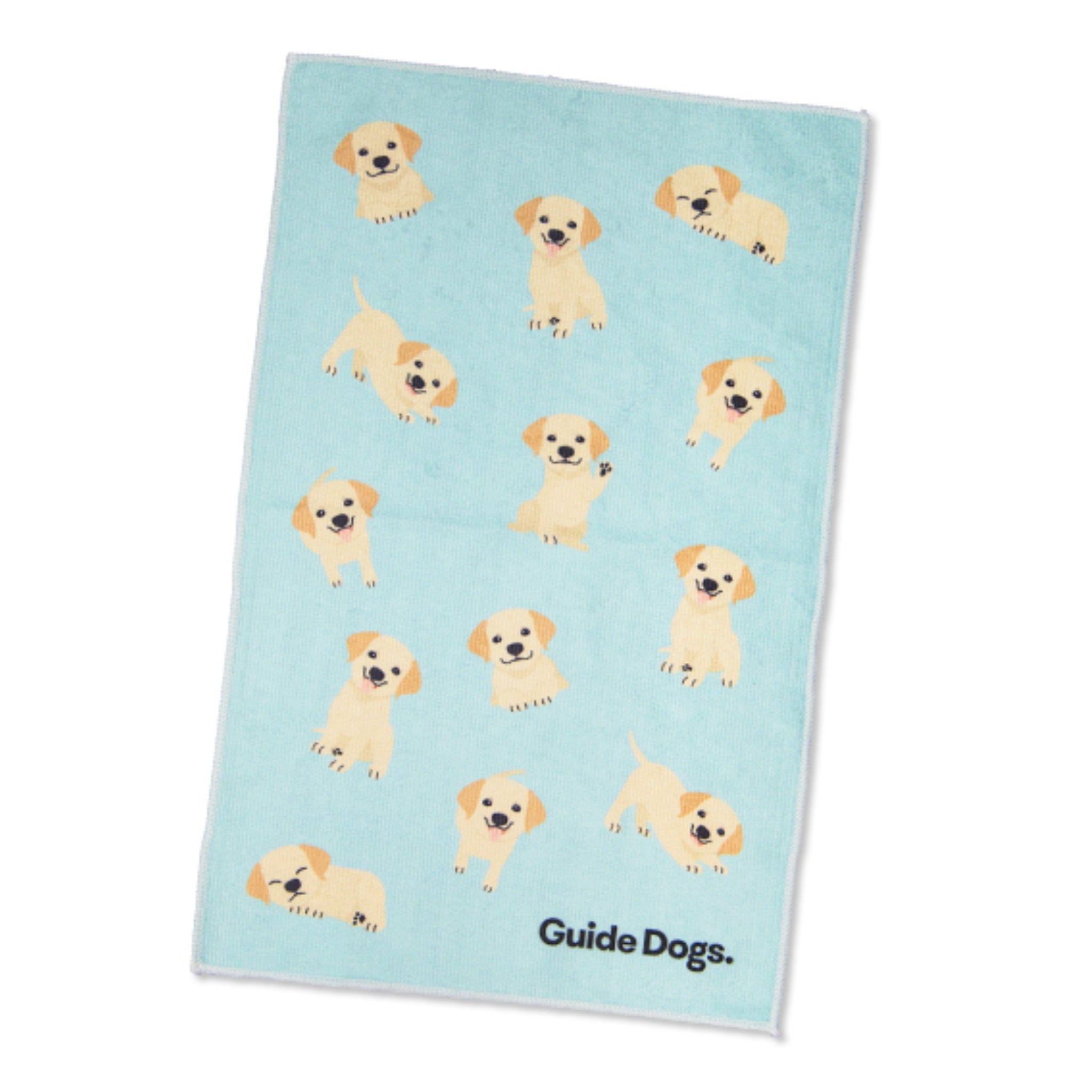 Guide Dogs Microfibre Cloth – Cartoon Puppy Print