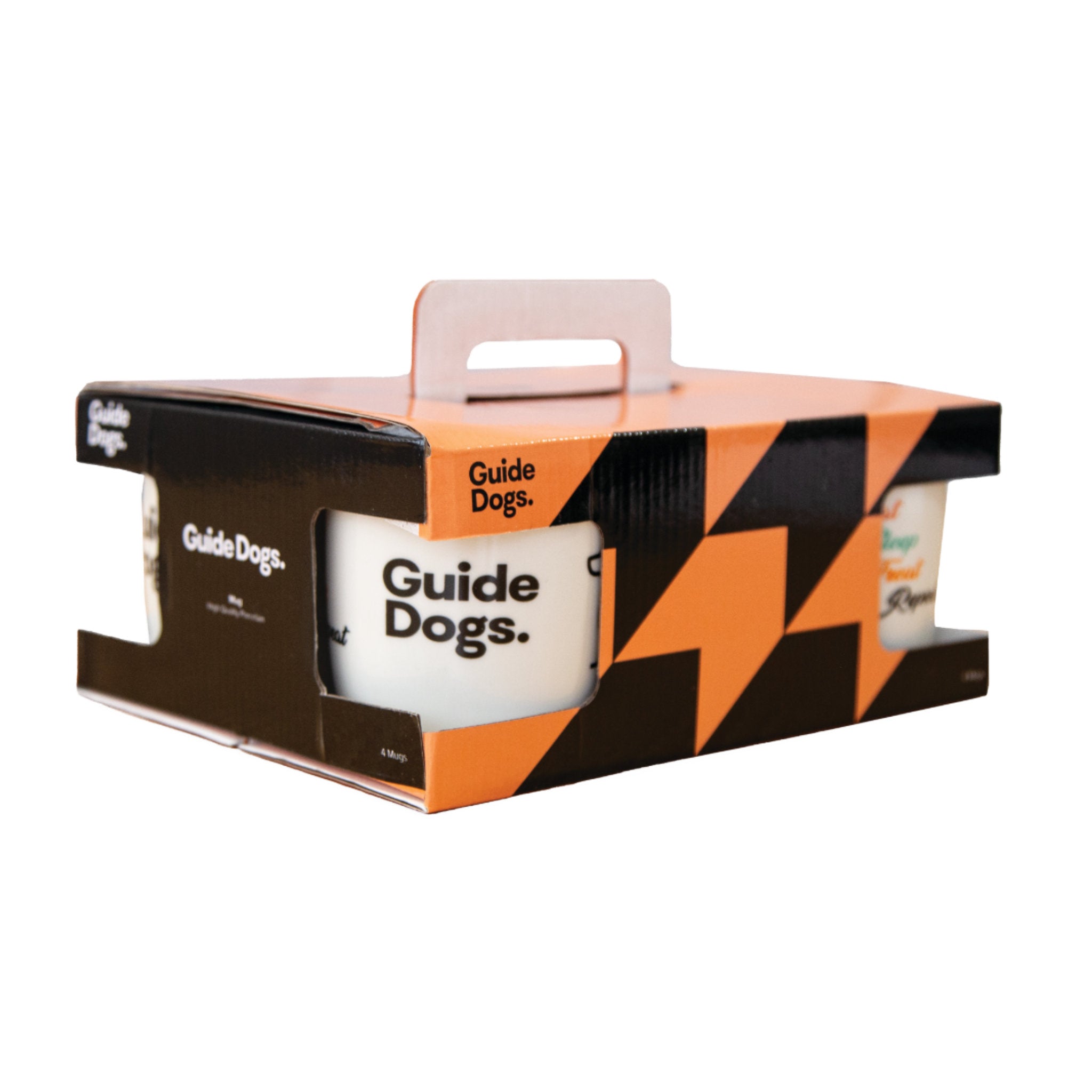 Guide Dogs Four Piece Mug Set